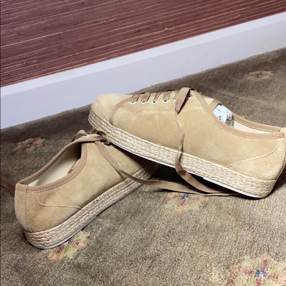Sundance Espadrille and Suede Sneakers